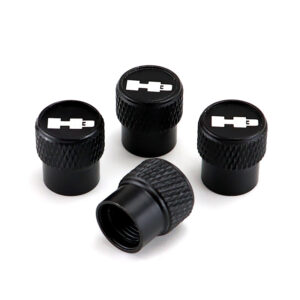 Aluminium Laser Engraving Tire Valve Caps Fit For Hummer H3 Models