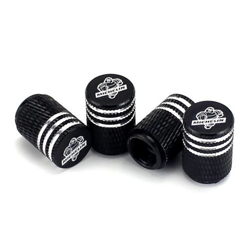 Michelin Laser Engraved Tire Valve Caps – Extra Spare Cap Total 5 Caps