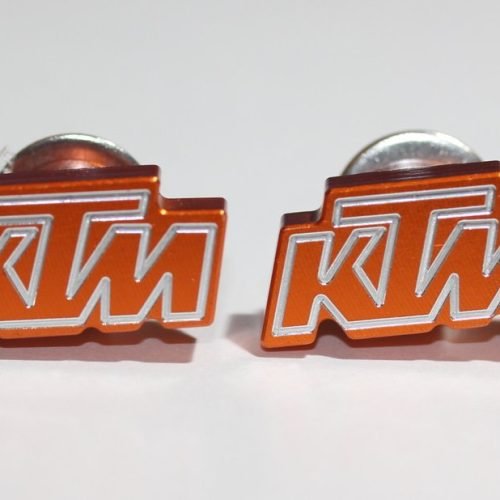 KTM Orange License Plate Bolts