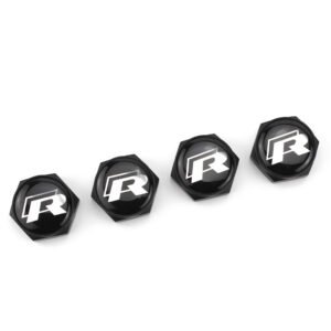 License plate screws For Volkswagen R Line Black Color