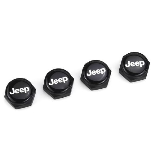 Jeep Black License Plate Bolts