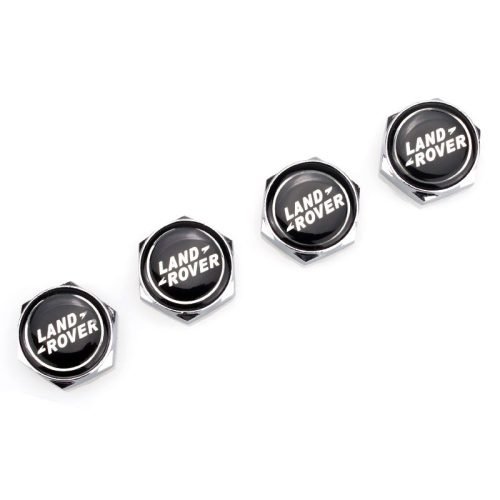 Land Rover Silver License Plate Bolts