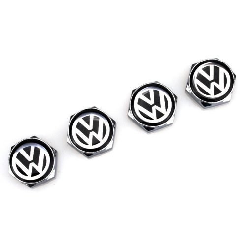 Volkswagen Silver License Plate Bolts