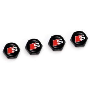 License plate screws For Audi S Line Black License Plate Bolts