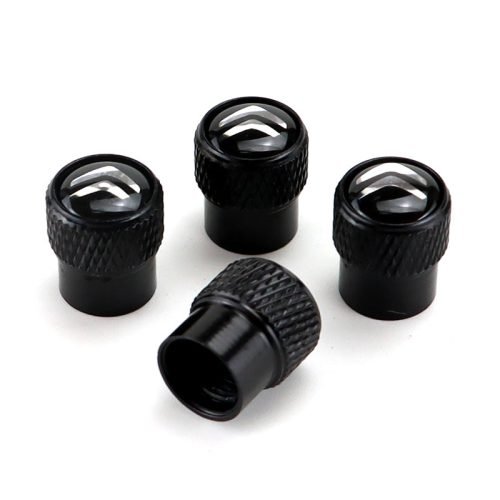 Citroen Black Tire Valve Caps – Extra Spare Cap Total 5 Caps