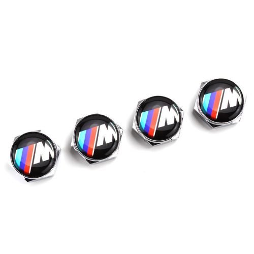 BMW M Series Silver License Plate Bolts