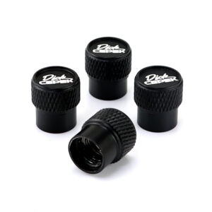 Aluminium Laser Engraving Tire Valve Caps Fit For Dick Cepek Models