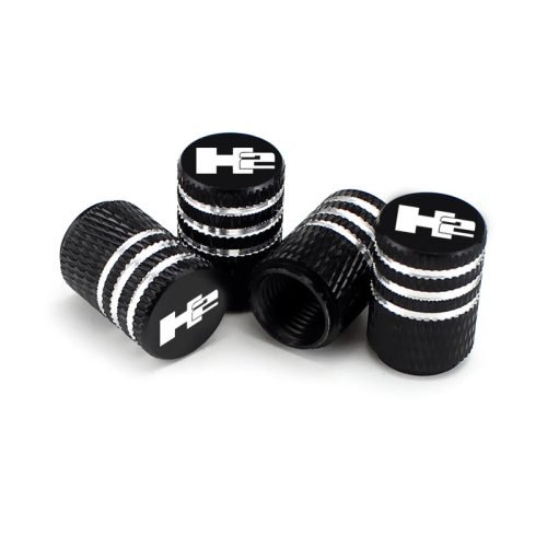 Hummer H2 Laser Engraved Tire Valve Caps – Extra Spare Cap Total 5 Caps