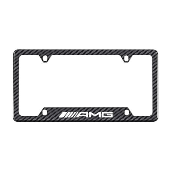 AMG Carbon Fiber License Plate Frame