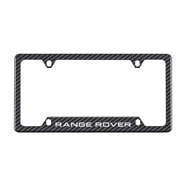 Range Rover Carbon Fiber License Plate Frame