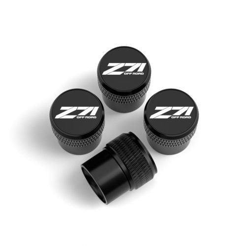 Chevrolet Z71 Off Road Laser Engraved Tire Valve Stem Caps – Total 5 Caps
