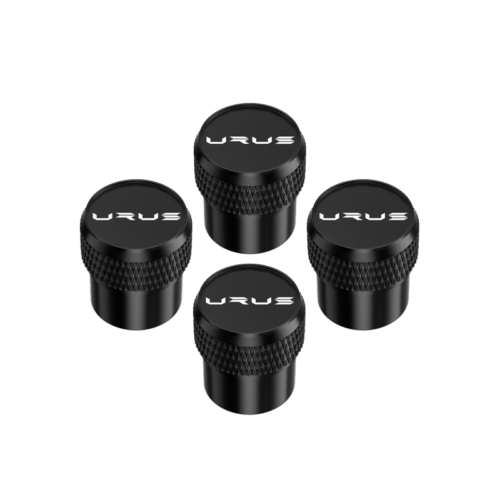 Aluminium Laser Engraving Tire Valve Caps Fit For Lamborghini URUS Models