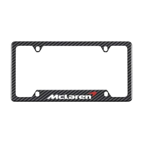 Carbon Fiber License Plate Frame Fit For McLaren Models