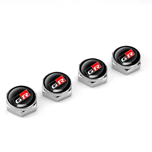 4pcs Silver Metal License Plate Bolts Fit For Toyota GR Models
